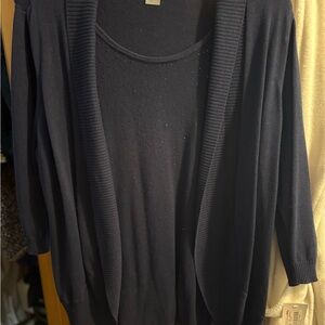 Allison Daley Deep Blue Cardigan